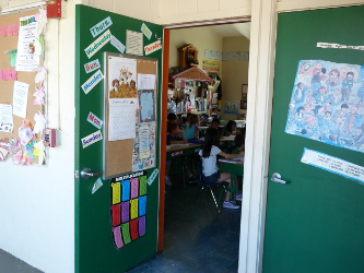 ロサンゼルス 親子留学 学校体験